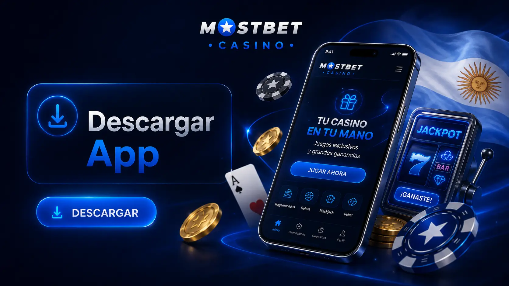 Cómo descargar e instalar la APK de Mostbet Casino en Argentina